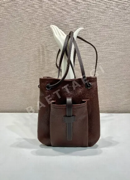 프라다 송아지가죽 스몰 토트백 1BH288