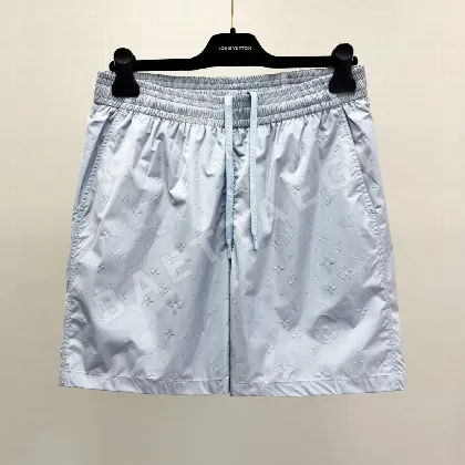 루이비통 LV 로고 엠보스 폴리에스터 남성 반바지 68922