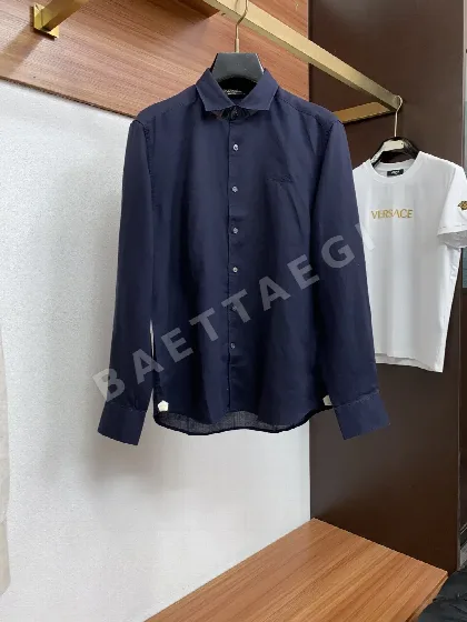 로로피아나 남성 린넨 긴팔 셔츠 156191