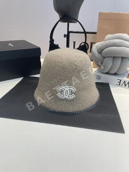 샤넬 울 버킷 햇 모자 82754