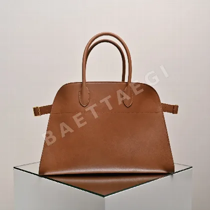 더로우 15 인치 골든브라운 소가죽 가방 75884