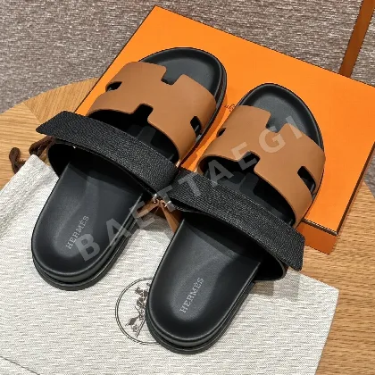 에르메스 시프레 샌들 내추럴 램스킨 164778