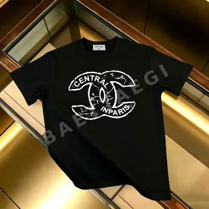샤넬 여성 코튼 반팔 티셔츠 86868