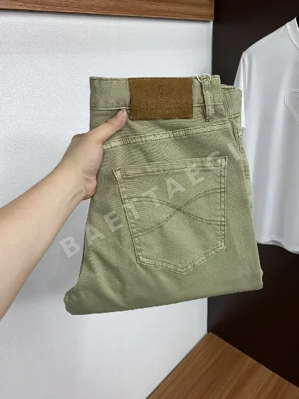 브루넬로쿠치넬리 스트레치 데님 남성 바지 65814