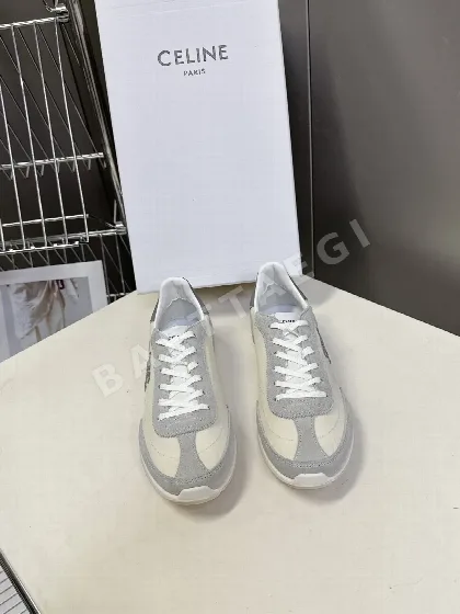 셀린느 광택 소가죽 레이서 스니커즈 98734