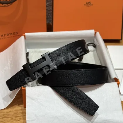 에르메스 리버시블 메탈 버클 벨트 175656
