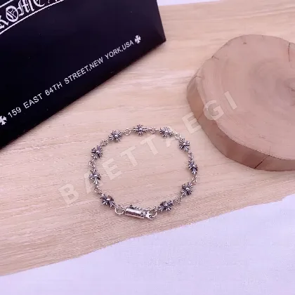 크롬하츠 클래식 크로스 팔찌 61529