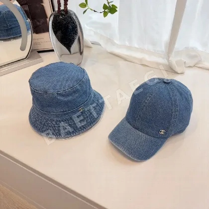 샤넬 데님 야구모자 및 버킷햇 컬렉션 모자 82912