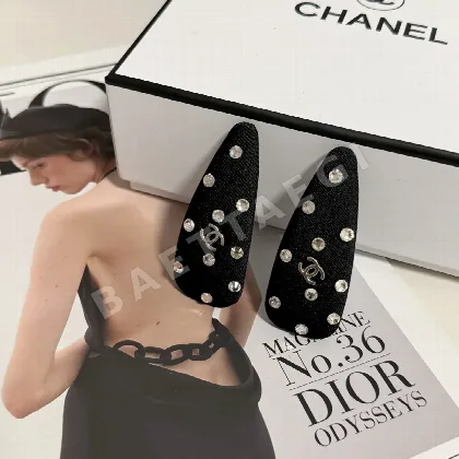 샤넬 빈티지 레트로 헤어 클립 182576