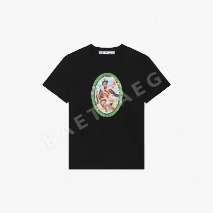 오프화이트 남성 반팔 티셔츠 87720