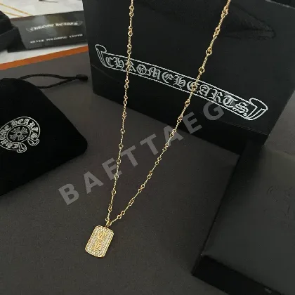 크롬하츠 골드 뱀부 목걸이 장식 펜던트 62827
