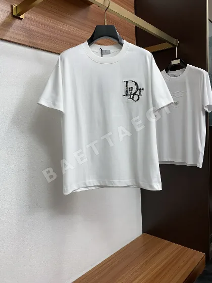 디올 오버사이즈 남성 반팔 티셔츠 47648