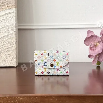 루이비통 삼색 접이식 동전 지갑 M13399