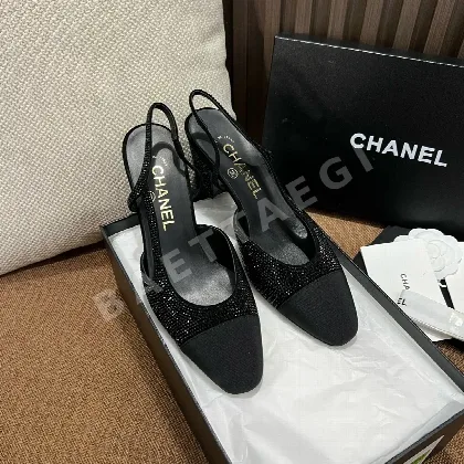 샤넬 스와로브스키 크리스털 슬링백 신발 24483