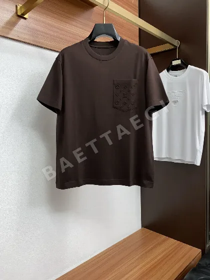 몽클레르 여성 라운드넥 반팔 티셔츠 52234