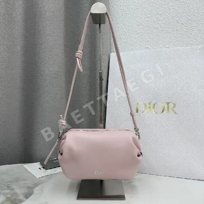디올 보우 미니 덤플링 클러치 가방 195276