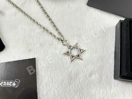 크롬하츠 육각별 목걸이 62430