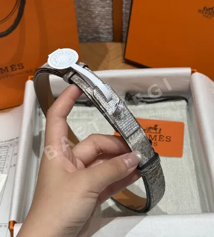 에르메스 켈리 히마라야 크로커다일 벨트 177747