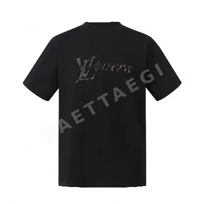루이비통 옥색 그라데이션 반팔 티셔츠 48493
