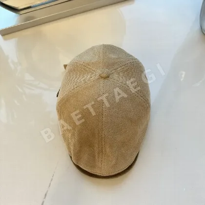 프라다 코듀로이 베레모자 84859