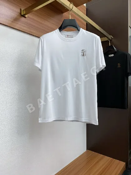 브루넬로쿠치넬리 크루넥 반팔 티셔츠 47904