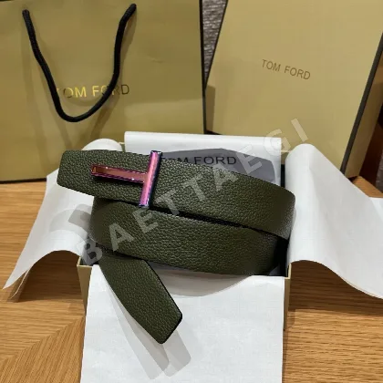톰포드 T 버클 송아지가죽 벨트 180545