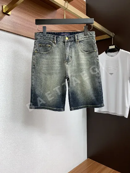 루이비통 데님 남성 반바지 68910