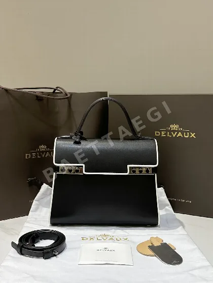 델보 일루션 템페스트 MM 2WAY 토트 가방 블랙 191459