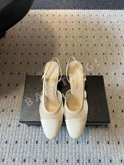 샤넬 뉴 클래식 투톤 컬러 하이힐 신발 96244