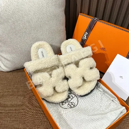 에르메스 샌들 가죽 슈퍼 퍼 187744