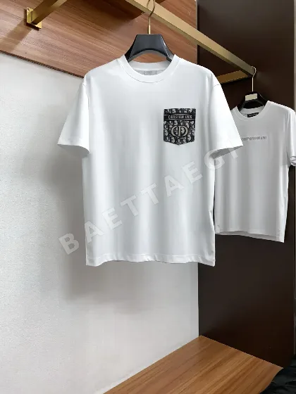 디올 남성 반팔 티셔츠 47279