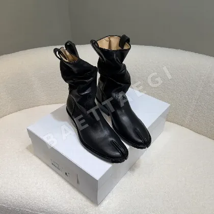 마르지엘라 갈라토 발가락 청키힐 웨스턴 카우보이 부츠 94438