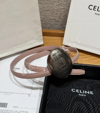 셀린느 MAISON 13mm 가죽 벨트 177121