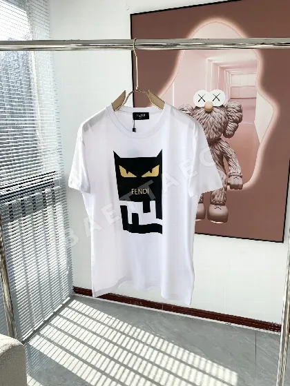 펜디 클래식 로고 크루넥 반팔 티셔츠 88786