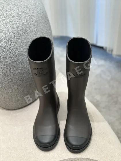 샤넬 여성 레인부츠 85254