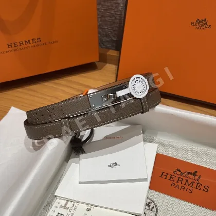 에르메스 켈리 버클 중공 18mm 가죽 벨트 176050