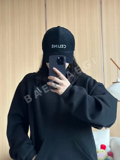 셀린느 벨벳 베이스볼 모자 83562
