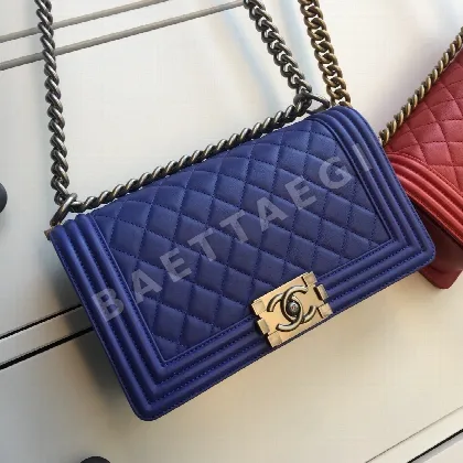 샤넬 르보이 송아지가죽 가방 34888