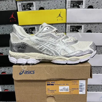 아식스 [GX] 젤 NYC 1203A805-101 200536 Asics Gel-NYC Cream Pure Silver