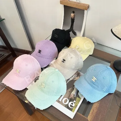 샤넬 미니 패턴 베이스볼 모자 185555