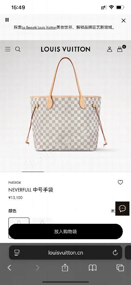 루이비통 다미에 그래파이트 캔버스 가방 N40604