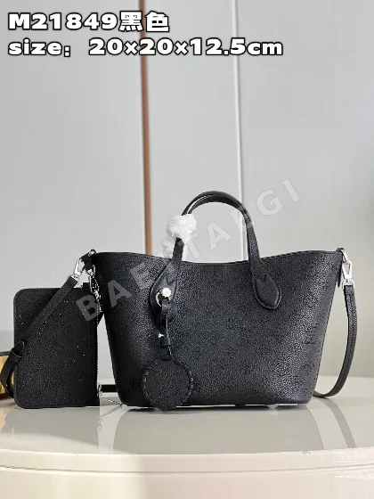 루이비통 블랙 블로섬 스몰 핸드백 M21849