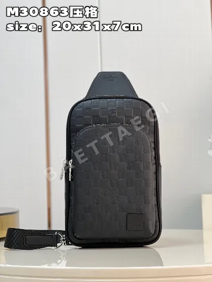 루이비통 N45303 애비뉴 메신저백 숄더백 다미에
