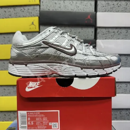 나이키 [PE] P 6000 BV1021-110 201749 Nike P-6000 White Metallic Silver Tattoo