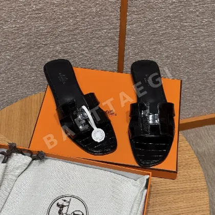 에르메스 오란 악어가죽 샌들 117440