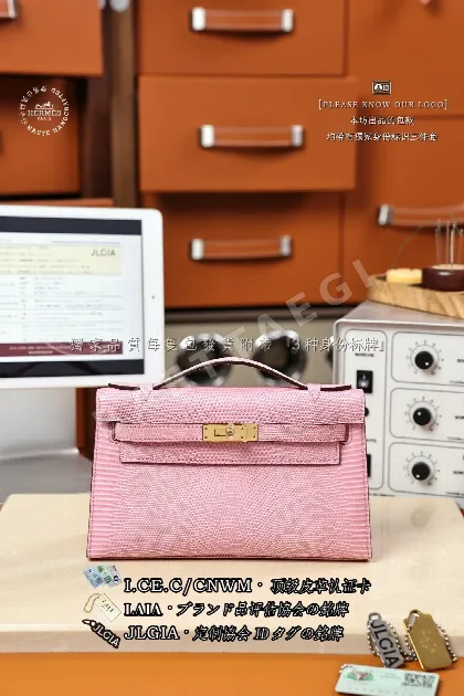 에르메스 미니 켈리 나일 악어 가방 123642