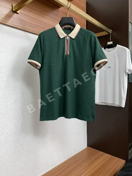 몽클레르 남성 코튼 폴로 반팔 셔츠 148681
