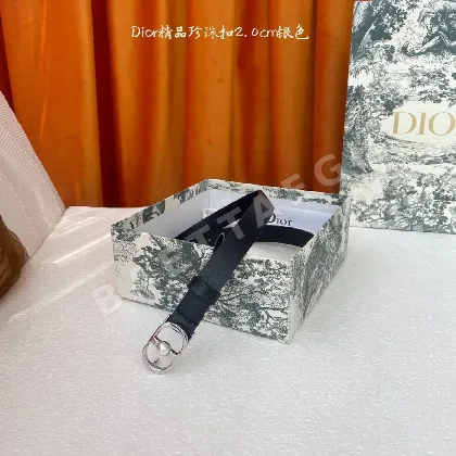 디올 진주 버클 가죽 벨트 59813