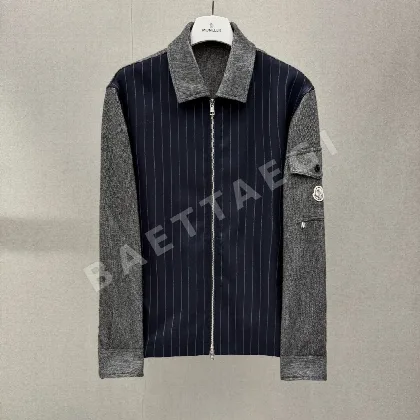 몽클레르 남성 헤링본 울 혼방 자켓 159974