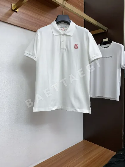 브루넬로쿠치넬리 남성 반팔 폴로셔츠 47924